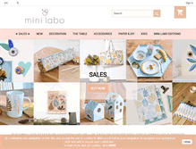 Tablet Screenshot of minilabo.fr